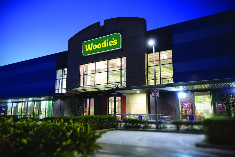 Woodies retail store